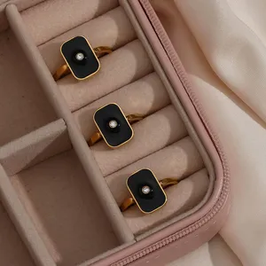 Stainless Steel Jewelry Ring 304 Steel 3mm Wide Band Comfort Fit for E-commerce Wholesale thumbnail-3