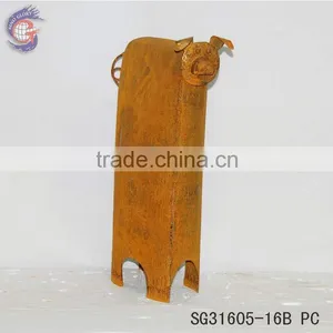 Home Decoration Rusty Pig of Rusty Animals for Sale thumbnail-1