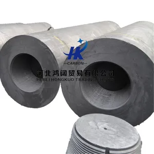Export Quality Advanced Graphite Electrode Graphite Electrode Factory For EAF Steel Production thumbnail-3