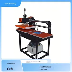 Jinke Machinery Three-station Heat Transfer Printer, Heat Transfer Machine With Multiple Specifications Available for Fabric Printing thumbnail-1