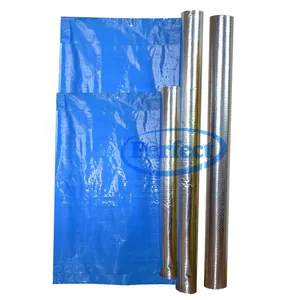 Heat Reflective Aluminum Foil Woven Fabric, Vapor Barrier Foil Woven Cloth thumbnail-5
