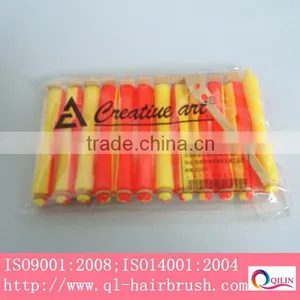Manufacturer Customize Salon Hair Perm Rollers Colorful Plastic Quality Choice thumbnail-1
