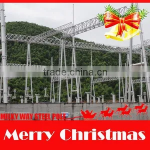 69KV Power Transmission Line Steel Tower With High Quality thumbnail-1