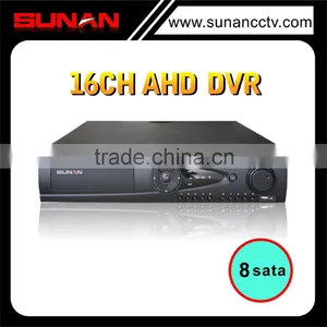 8Sata Hi3531 16 Channel AHD Hybrid Icloud DVR With Hot Xmeye Software thumbnail-1