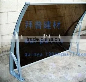 Awning With Polycarbonate Sheet thumbnail-1