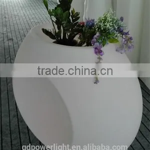 New PE Plastic Flowerpot With LED Lights & Lighting YXF-11090 thumbnail-5