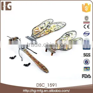Hot Selling All Kinds of Dragonfly Metal Wall Art Craft Decor thumbnail-2