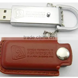 Wholesale 8gb Leather Usb Flash Drive Bulk With LOGO thumbnail-2