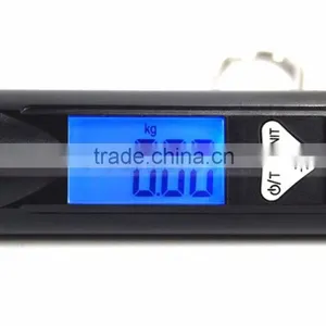 30 x 17mm Big Size LCD Screen 2 in One Fishing Or Travel LED Torch Luggage Scale thumbnail-4