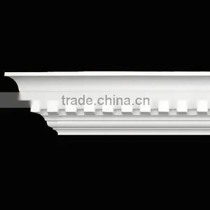 Home Decor Polyurethane Foam Crown Molding/ pu Cornice thumbnail-1