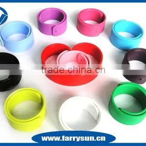 Hot Selling Silicone Slap Bands, Promotion Gifts OEM&ODM thumbnail-1