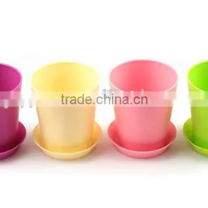 Colorful Plastic Flower Pot Stands Designs thumbnail-1