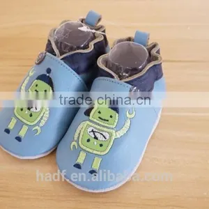 New Design Girl Boy Kids Leather Baby Shoes Soft Sole thumbnail-4
