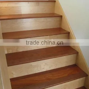 Merbau Solid Wood Stair Tread thumbnail-1