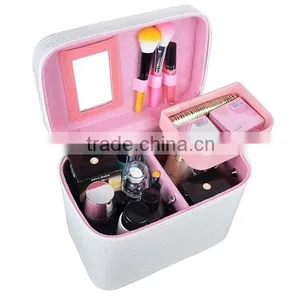 New Product Square Shape Make up Cosmetic Bags Factory Supplier in Shenzhen Quality Choice thumbnail-4