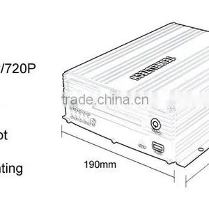1080P Remote Monitoring 4G GPS Wifi Mobile DVR thumbnail-5