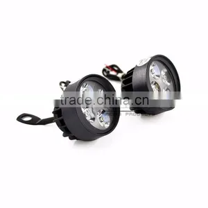 BJ-SPL-007 Universal 5W Black Motorcycle LED Spot Light for Street Bike thumbnail-6