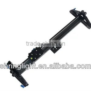 Professional 100cm DSLR DV Camera Shooting Slider Rail Sliding AND Roller Bearing Dolly Track thumbnail-6