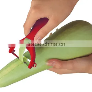 ABS+S/S 13.2*8.8 Kitchen Tools Stainless Steel Fruit&vegetable Peeler/stainless Potato Peeler/manual Peeler thumbnail-4