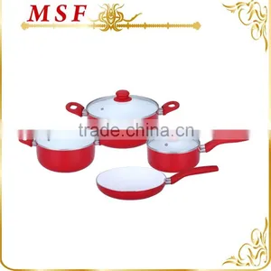MSF-6266-casserole Professional Aluminum Cookware Pressing Aluminum Casserole Hot Pot Heat Resistant Silicon Handles thumbnail-4