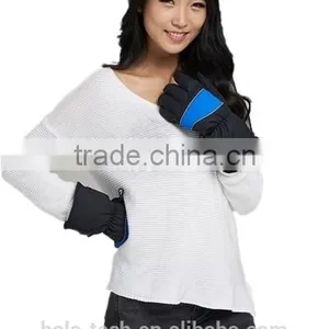 7.4V Lithium Battery Operated Electric Hand Warmer Heated Gloves With Finger Warmer thumbnail-1
