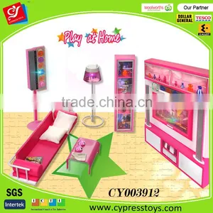 Moderm Luxurious Living Room Play Set for Girls thumbnail-1