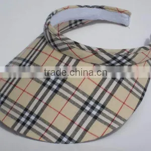 Cotton Sun Visor Cap thumbnail-2