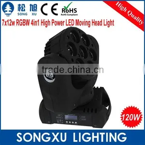 Professional 7*12w Beam Led Moving Head Light for Stage thumbnail-5