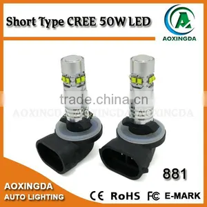 H27 CREE 50W LED Fog Light Bulb thumbnail-1