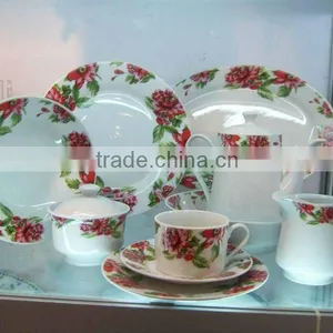 Rose Tea Set,western Tea Set, Wedding Tea Set, thumbnail-1