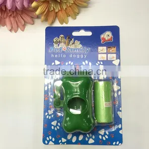 Plastic Dog Poop Bag and Dispenser thumbnail-1