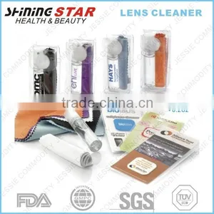 JS-10008 2015 Plastic Bottle LED Lens Cleaner Spray 10ml With Wipes thumbnail-1