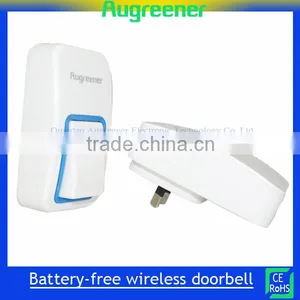 Manufacture Supply AG101N Wireless Doorbell Battery-free Doorbell Plug in Qingdao thumbnail-1