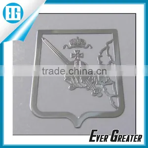 Custom Decorative Sticker Silver Nickel Sticker thumbnail-1