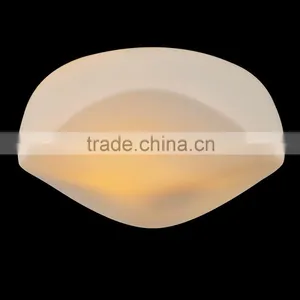 Unique Wave Design Glass Decorative Modern Ceiling Lamp MB3312S thumbnail-1