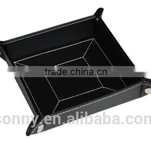 Leather Valet Coin Tray thumbnail-1