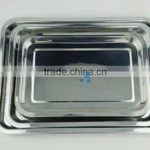 Products Made in China Metal Magnetic Square Serving Plates thumbnail-2