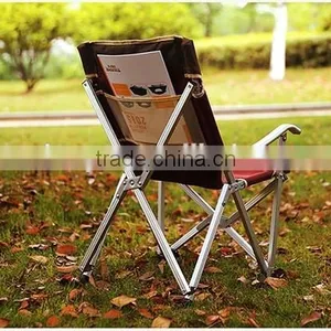Folding Reclining Beach Chair thumbnail-3
