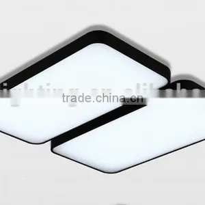60w+60w Retangular Black Room Light thumbnail-1