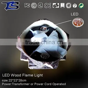 Best Sale Table LED Aftifical Wood Fire Flame Light for Party Use With CE and ROHS thumbnail-2