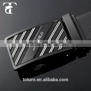 Metal Automatically Buckle Strong Men Leather Belt thumbnail-4