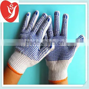 Cotton Gloves With Pvc Dots Both Sides thumbnail-1