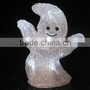 Acrylic Ghost Battery Operated Halloween Lights thumbnail-1