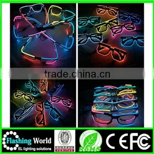 Hot Selling High Brightness el Wire Led Glasses thumbnail-2