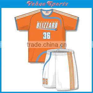 Fashion Custom Design Youth Soccer Uniforms thumbnail-1
