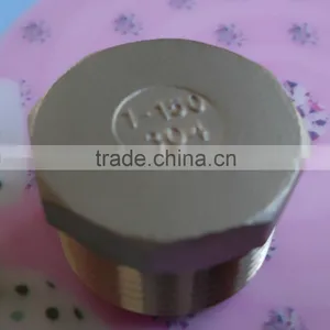 Stainless Steel BSP Hexagon Plug thumbnail-1