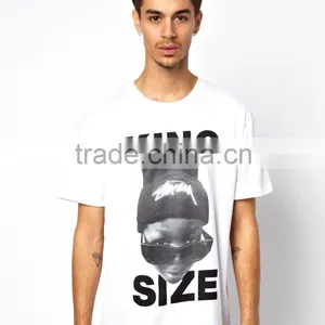 100% Pure Cotton Soft Jersey T-shirt With Full Chest Print thumbnail-4
