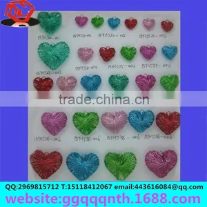 Christmas Gift Lamp Household Hardware Accessories Round Wire Flower Earrings Pendant Hanging Ornament thumbnail-3