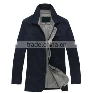 2015 Simple Style Business Casual Men's Wind Jacket thumbnail-1