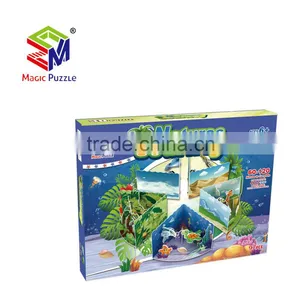 Mini Theme Nature Journey 3D Paper Cardboard Jigsaw Puzzle thumbnail-2